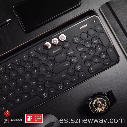 Teclado de modo dual Xiaomi MIIIW 104 teclas inalámbricas